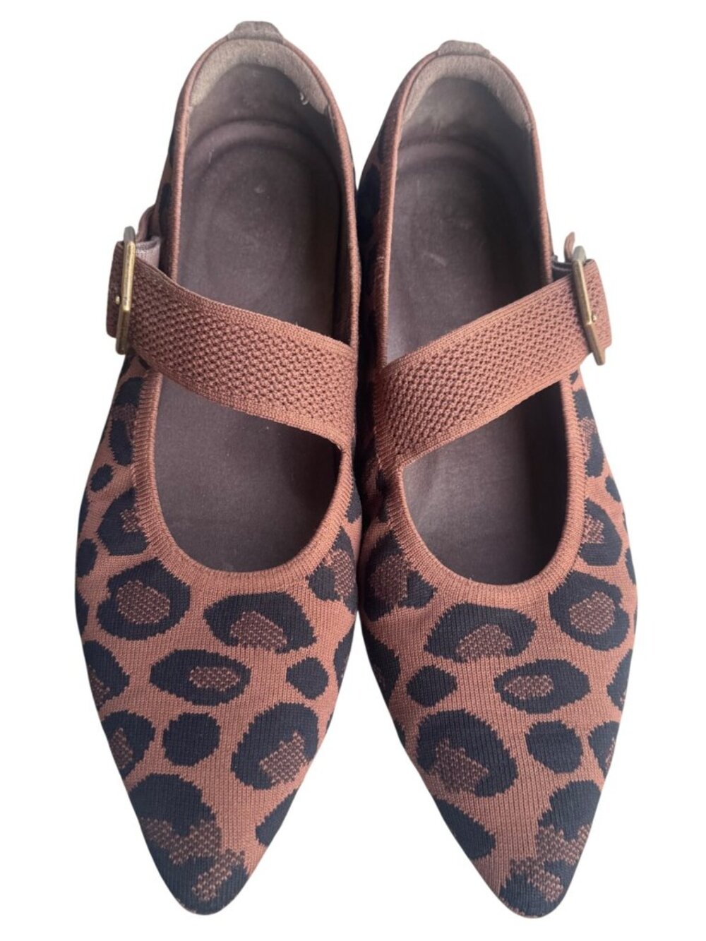 VIVAIA Maria Pointed Toe Mary Jane Flats Womens 42 US 11-11.5 Comfortable Shoes - Picture 2 of 14